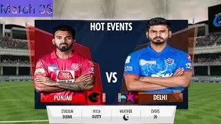 KXIP Vs DC IPL 2020 | Match 38 | Prediction | Highlights| Wcc3 |Hot Events