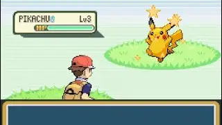 Live Shiny Pikachu After 23,000 Random Encounters! (Pok&eacute;mon FireRed)
