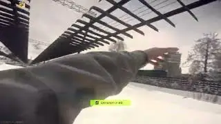Customs moment: green flare active, exit timer running&hellip; sniper said nope 😭 #EscapeFromTarkov