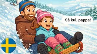 10 Swedish Conversations for beginners (With Subtitles) | A1-A2 | Snowy Smiles