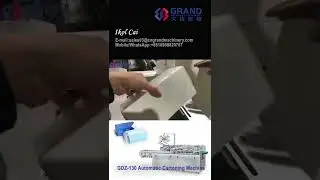 GDZ 130 Automatic Cartoning Machine for Disposable Face Mask Surgical Mask Packaging-GRAND MACHINERY