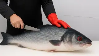 Master Fish Cutting | Fast Skinning Technique with Sharp Knife