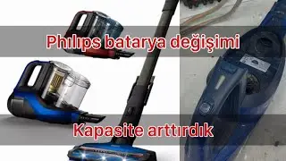 Philips Speedpro XC7040 bararya / Philips SpeedPro FC6724 batarya// 8000 serısı batarya değişmi