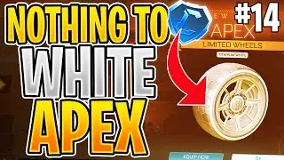 TRADING FROM NOTHING TO TITANIUM WHITE APEX! | (EP: *14*) Rocket League Trading