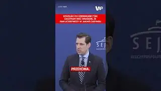Politycy PiS zniesmaczeni pytaniami dziennikarki TVN o D. Trumpa