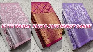 ELITE BRIDAL PICK & PICK FANCY SAREE/LATEST DESIGN SAREE COLLECTION/SAREE FASHION #trending #video