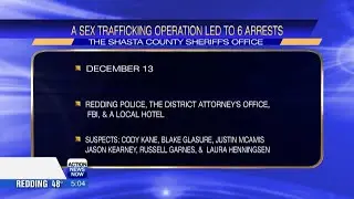Six arrested in multi-agency operation to crack down on illegal sex trade, human trafficking in