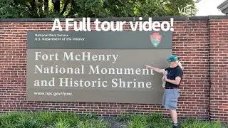 Fort McHenry National Monument and Historic Shrine a full tour!