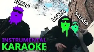 Lazza ft. Nitro e Salmo: MOB (Karaoke - Instrumental)