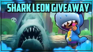 SHARK LEON!! - Dangerous Gameplay + SHARK LEON SKIN GIVEAWAY! - Brawl Stars