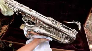 NR MINT Cannonball Lady Godiva Silver-plated Tenor sax w/ Case **Video**