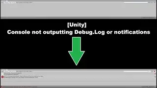 [Unity] Console not outputting from Debug.Log()