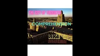 The City of Timbuktu :Comprehension: DRP: IB curriculum