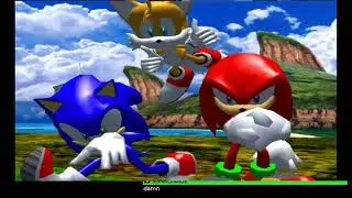 Sonic Heroes VOD 1 I ALMOST DIED!!!! I BLAME YOU SLINKONAGE lol
