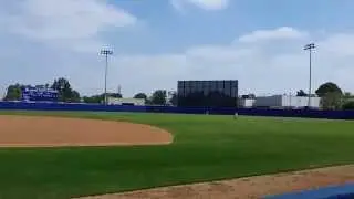 MLB UYA 15U RF Benjamin Terry RC Catch vs Japan allstars - 2015