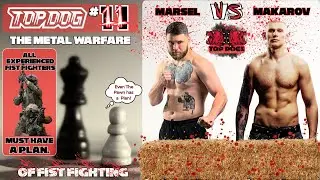 BRUTAL Bare Knuckle Boxing: Marcel vs Makorov - INSANE Mental Warfare & Face-Breaking KO Punches!
