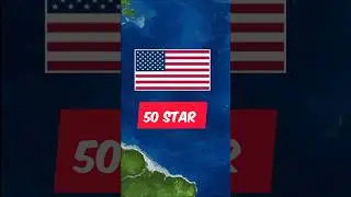 Countries with Star on their Flags #shorts
