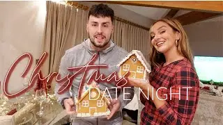 CHRISTMAS DATE NIGHT: M&S xmas party food, Gingerbread house competition + juicy Q&A!