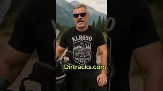 KLR 650 crash bars from dirtracks.com