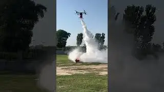 Firefighting drone for forest fire fighting#drone #firefightingdrone #losangelesfire