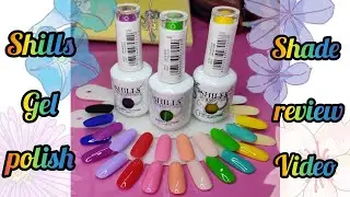 Shills Professional Gel Polish | Color Shade Review | #shills #gelpolish #shades #review #matte