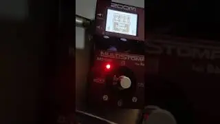 Zoom MS-60B MultiStomp Bass Pedal Review