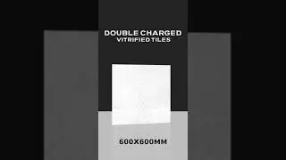 Polo White &ndash; Double Charge Vitrified Tiles &ndash; 600x600MM