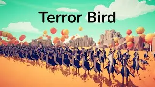 Animal Kingdom Mod in TABS - Terror Bird Unit!