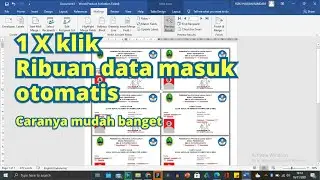 HOW TO AUTOMATICALLY CREATE EXAM CARDS || MS WORD