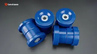 95A Polyurethane Rear Subframe Bushing Kit For BMW E36 Demonstration