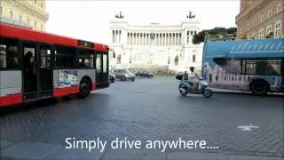 Rome, a city with no traffic rules