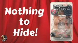 Sangean SR-35CL AM FM Headset Portable Radio Review