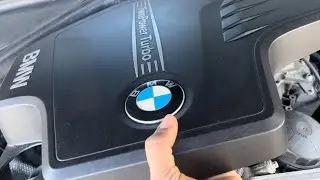 Как безопасно снять крышку двигателя BMW