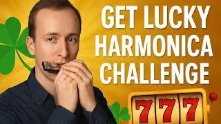 🍀 Get Lucky Harmonica Challenge 🌬