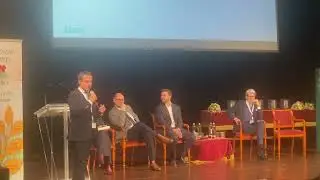 Vitaliano Fiorillo (Bocconi) parla dei concimi organici al premio Preve di Riso Gallo 
