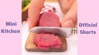Best of Miniature Cooking l Perfect Miniature Pink Pasta Recipe #shorts
