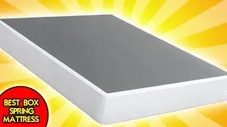BEST BOX SPRING MATTRESS IN A BOX | Zinus 9 Inch High Profile Smart Box Spring Review & Setup
