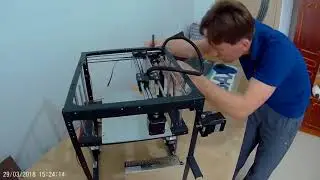 Сборка 3D-принтера Flyingbear P905  и пробная печать
