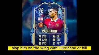 TOTS RASHFORD RATING IS PERFECT! - fifa 23