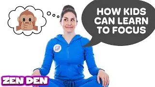 Master the Monkey! | Cosmic Kids Zen Den Mindfulness for kids