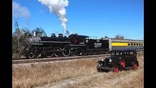 US Sugar #148/TRAINS Magazine Photo Charter w/Ford Model A @ Palmdale, FL; January 2022