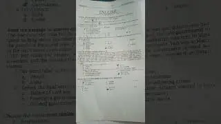 Dow grads past paper 2012 English Mcqs Mdcat#exam #neet #exam