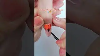 Halloween Pumpkin Nail Art Inspiration🎃👻 #bqan #nails #nailart #naildesign #3dnailart #nailtutorial