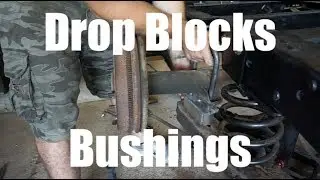 2 Inch Drop Blocks and Trailing Arm Bushings | 1970 Chevy C10