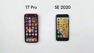 iPhone 17 Pro vs iPhone SE 2020 - SPEED TEST!