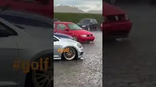 car meet  #golf #wv #shorts #car #rain #polo #automobile #airride #shorts.