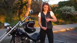 Viking Cycle Presents Haughty Women's Motorcycle Vest Best Review