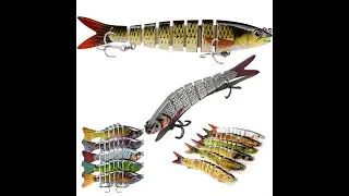 10cm 15.5g fishing lure Swimbait lure Multi Jointed fish Fishing Lures