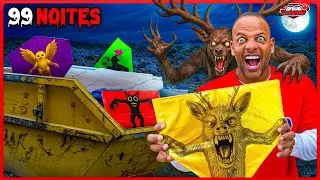 RESGATEI PIPAS ULTRA RARAS DO 99 NOITES NA FLORESTA E DOS EATERS EM UM LIXÃO ABANDONADO ! 