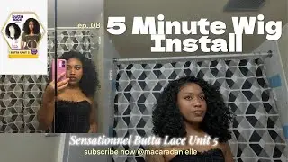 ✨ 5 Minute Wig Install | Sensationnel Butta Lace Unit 5 | Baddie on a Budget 💅🏽💸